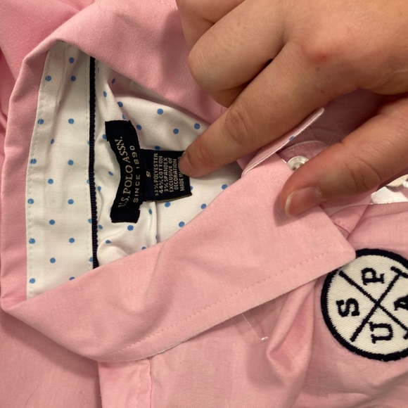 LAST CHANCE! American Polo Association Long-Sleeve Shirt Dress - Picture 6 of 8